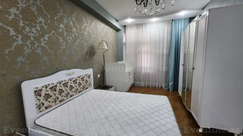 Kirayə verilir 3 otaqlı Mənzil Yeni tikili 150 m² Nərimanov r. - şəkil 5