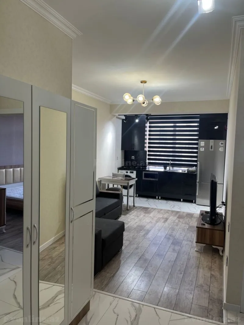Kirayə verilir 2 otaqlı Mənzil Yeni tikili 60 m² Həzi Aslanov m. - şəkil 3