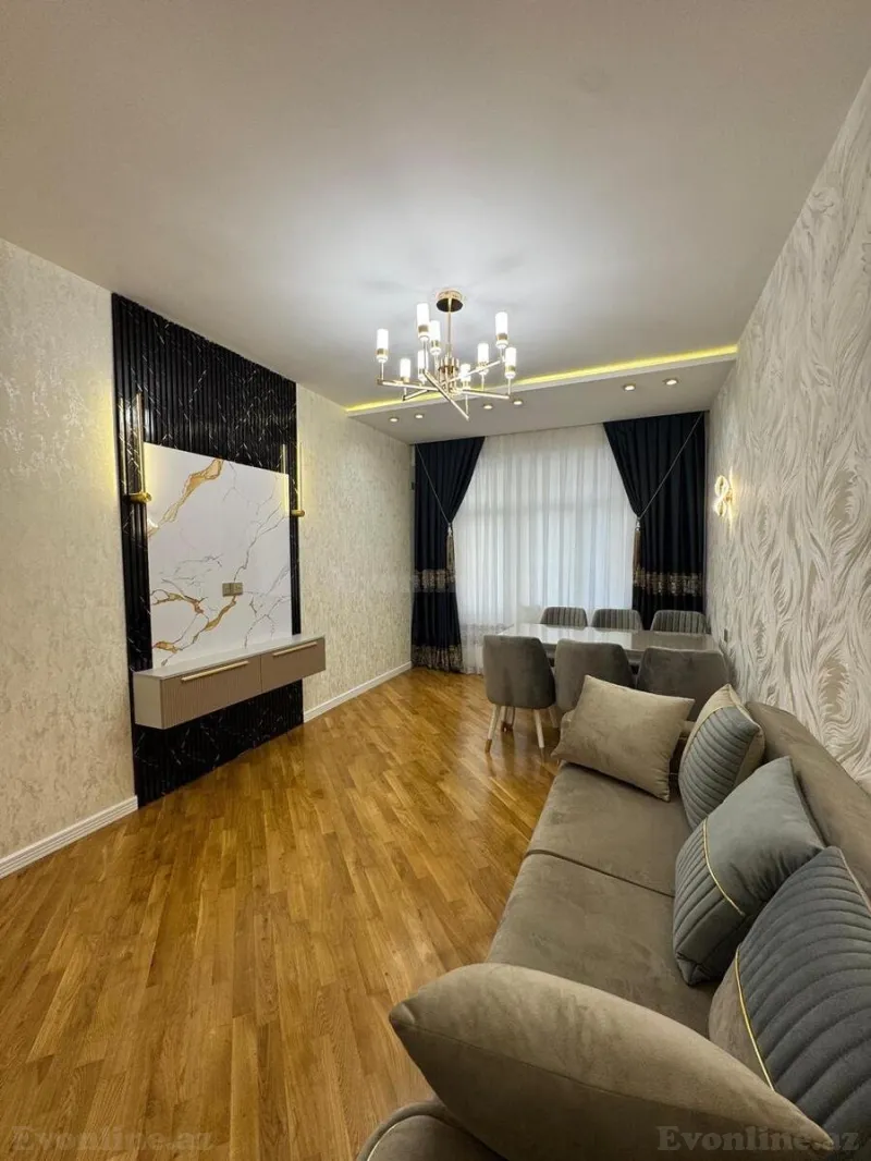 Satılır 2 otaqlı Mənzil Yeni tikili 88 m² Həzi Aslanov - şəkil 2