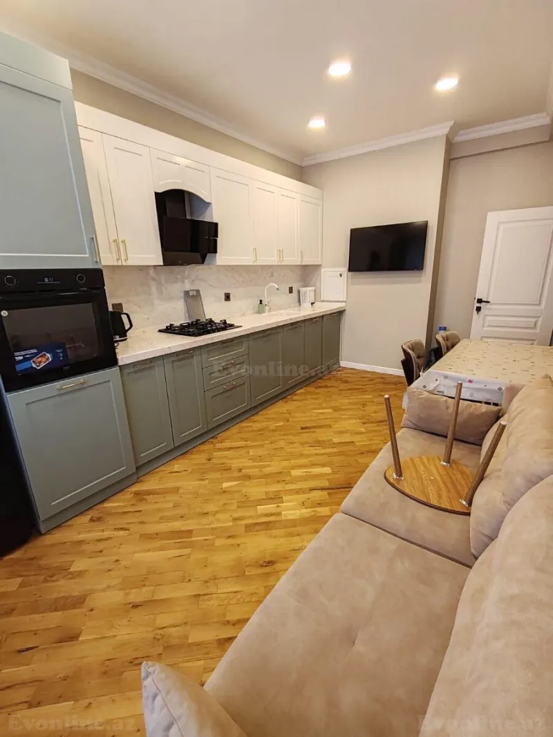 Kirayə verilir 2 otaqlı Mənzil Yeni tikili 85 m² 9-cu mikrorayon - şəkil 3