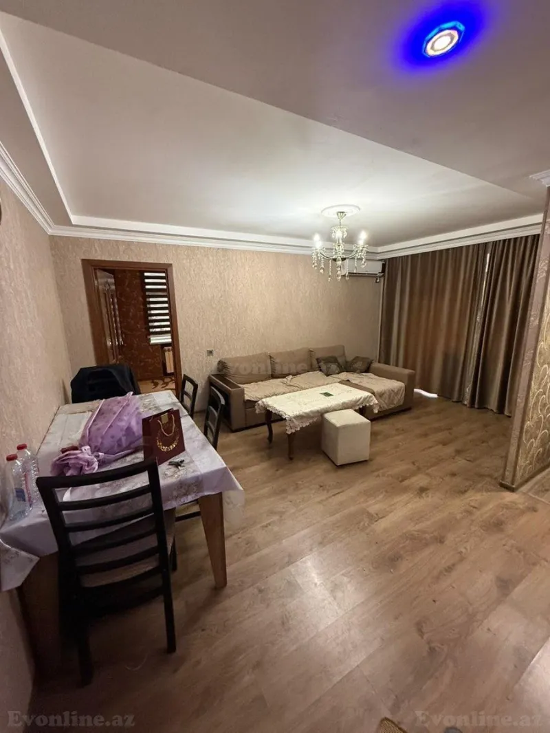 2 otaqlı Mənzil 55 m² Yasamal Kirayə verilir