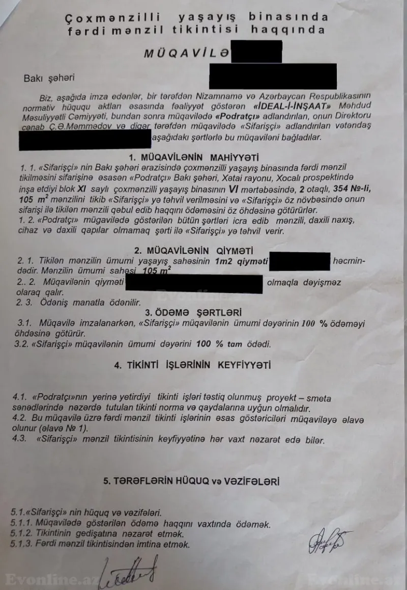 Satılır 4 otaqlı Mənzil Yeni tikili 110 m² Xətai m. - şəkil 3