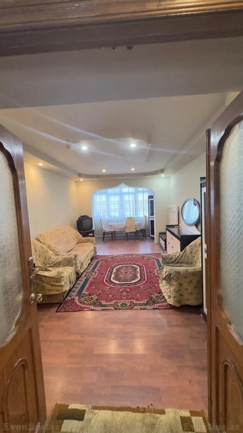 3 otaqlı Mənzil 100 m² 8-ci kilometr Kirayə verilir