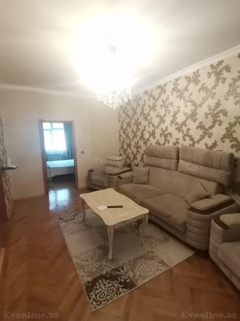 Kirayə verilir 2 otaqlı Mənzil Köhnə tikili 45 m² 5-ci mikrorayon - şəkil 2