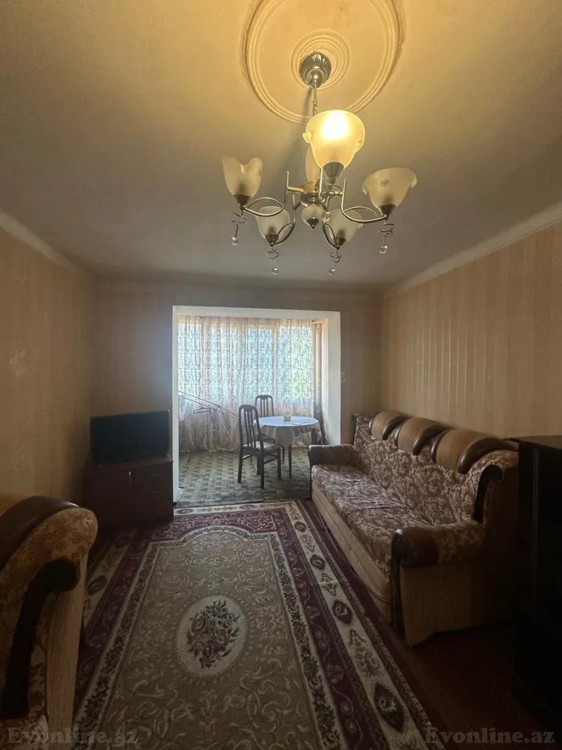 Kirayə verilir 2 otaqlı Mənzil Köhnə tikili 50 m² Elmlər Akademiyası m. - şəkil 2