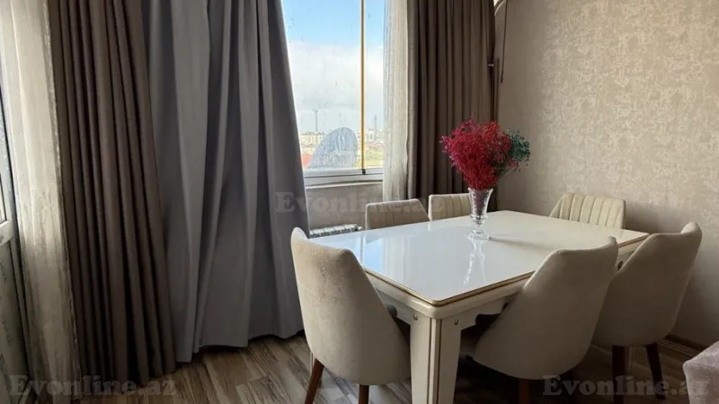 Kirayə verilir 2 otaqlı Mənzil Yeni tikili 60 m² Xırdalan - şəkil 3