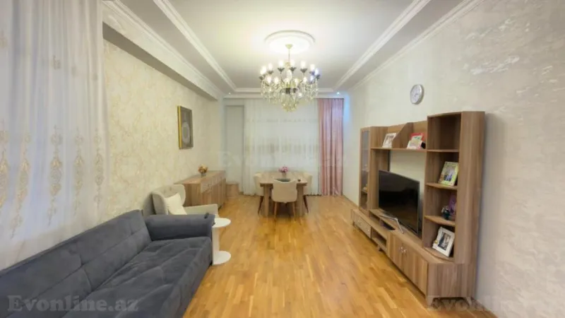 Satılır 3 otaqlı Mənzil Yeni tikili 112 m² Qara Qarayev m. - şəkil 4