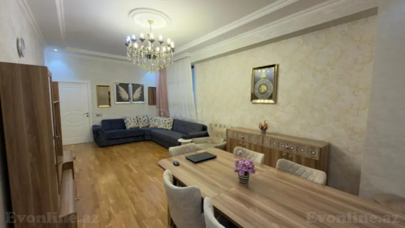Satılır 3 otaqlı Mənzil Yeni tikili 112 m² Qara Qarayev m. - şəkil 5