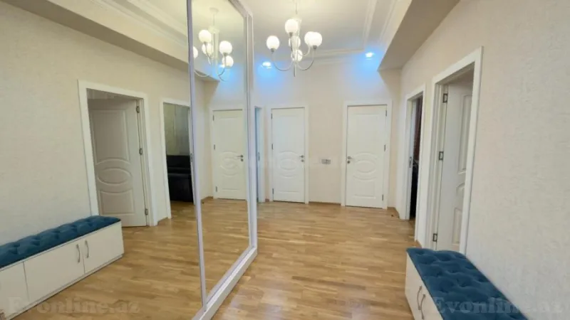 Satılır 3 otaqlı Mənzil Yeni tikili 112 m² Qara Qarayev m. - şəkil 6