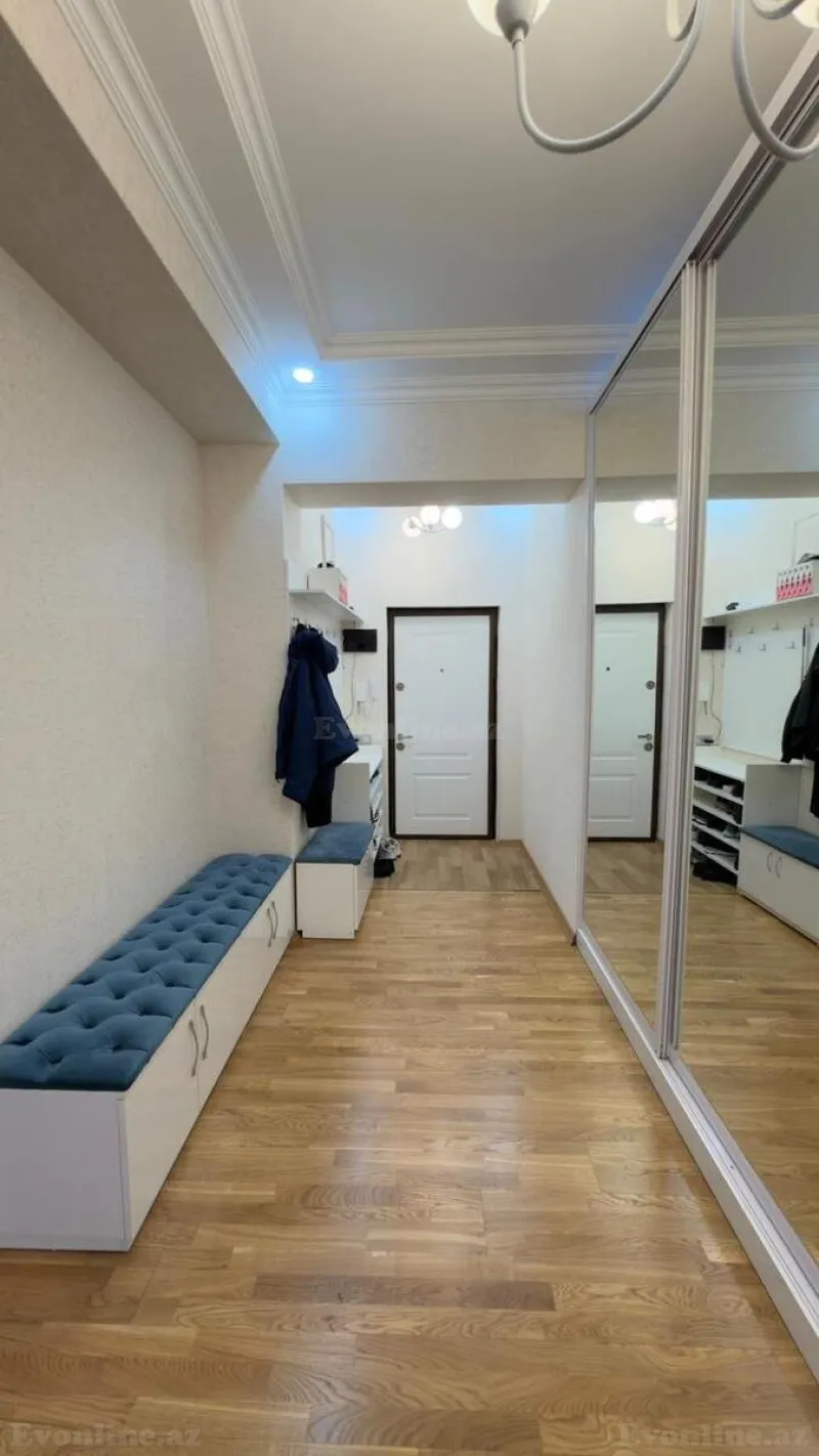 Satılır 3 otaqlı Mənzil Yeni tikili 112 m² Qara Qarayev m. - şəkil 7