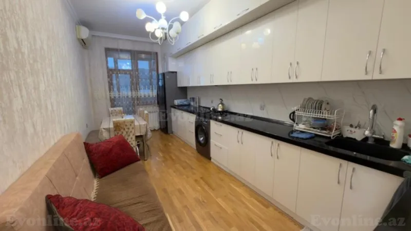 Satılır 3 otaqlı Mənzil Yeni tikili 112 m² Qara Qarayev m. - şəkil 11