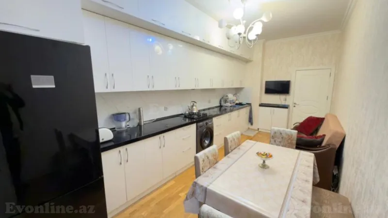 Satılır 3 otaqlı Mənzil Yeni tikili 112 m² Qara Qarayev m. - şəkil 12
