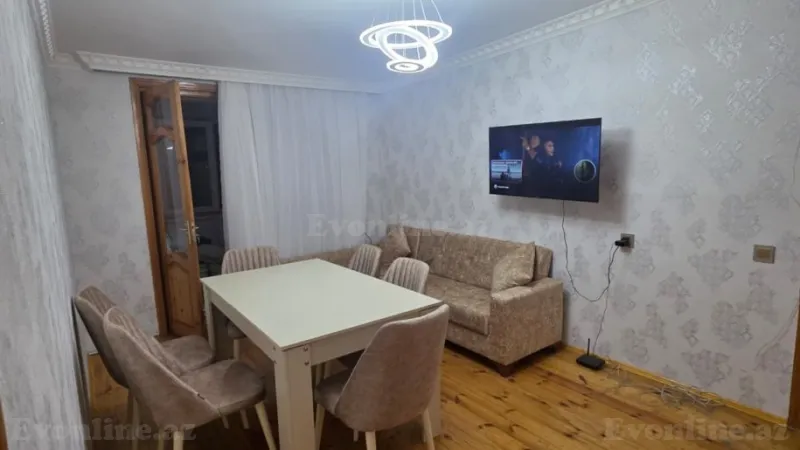 Kirayə verilir 2 otaqlı Mənzil Köhnə tikili 60 m² İnşaatçılar m. - şəkil 2