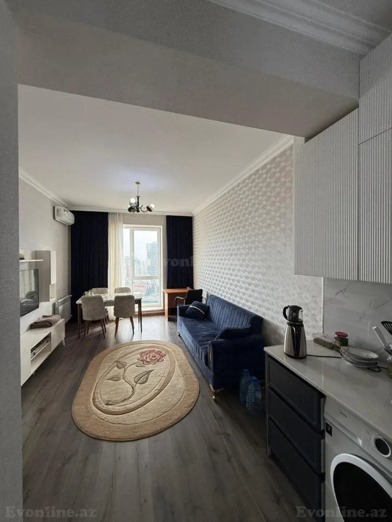 Satılır 2 otaqlı Mənzil Yeni tikili 52 m² Yasamal - şəkil 2
