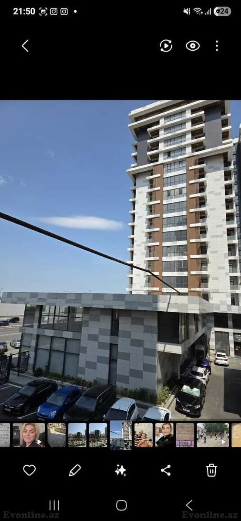 Kirayə verilir 2 otaqlı Mənzil Yeni tikili 75 m² Koroğlu m. - şəkil 2