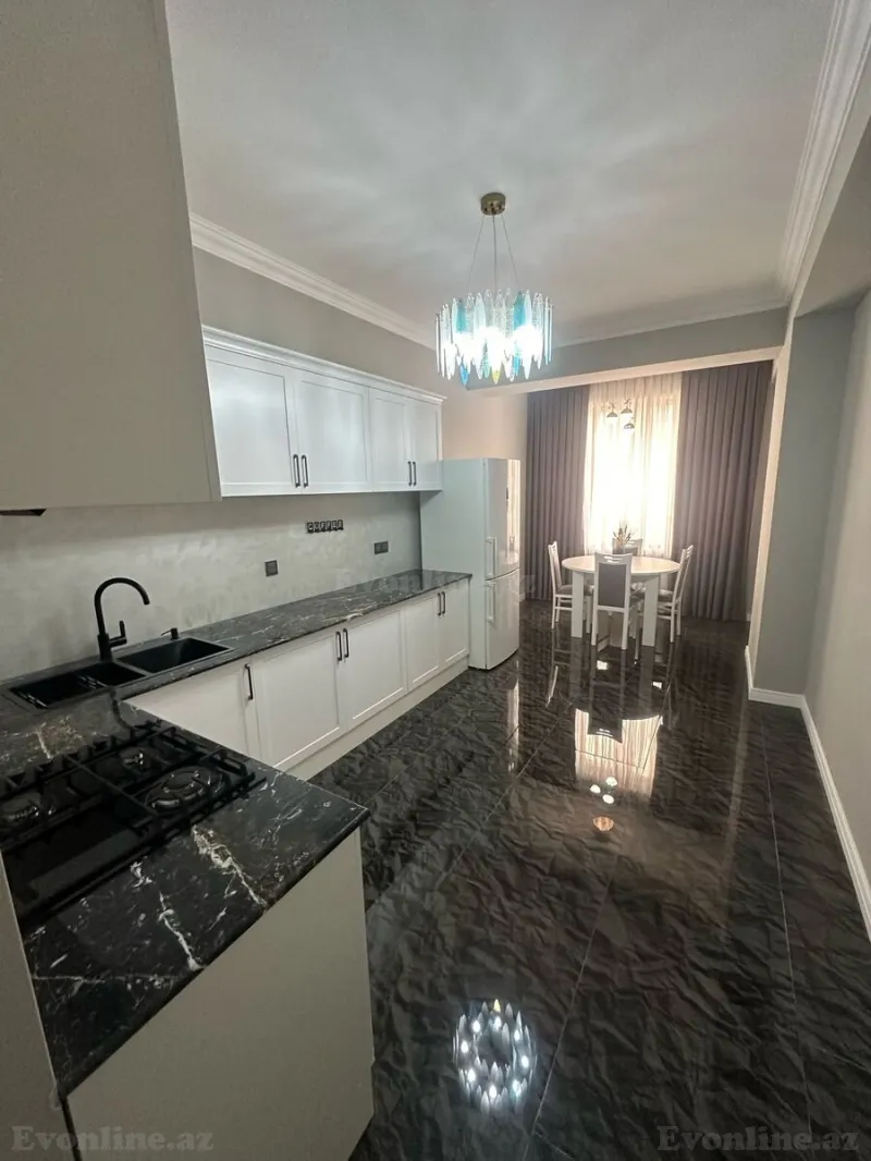 Satılır 3 otaqlı Mənzil Yeni tikili 100 m² Nəsimi r. - şəkil 12