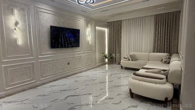 Satılır 3 otaqlı Mənzil Yeni tikili 110 m² 8 Noyabr m. - şəkil 2