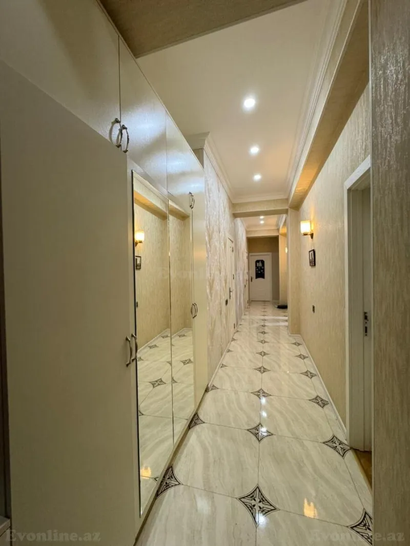 Satılır 3 otaqlı Mənzil Yeni tikili 105 m² Həzi Aslanov m. - şəkil 2