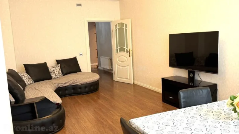 Kirayə verilir 3 otaqlı Mənzil Yeni tikili 140 m² Badamdar - şəkil 2