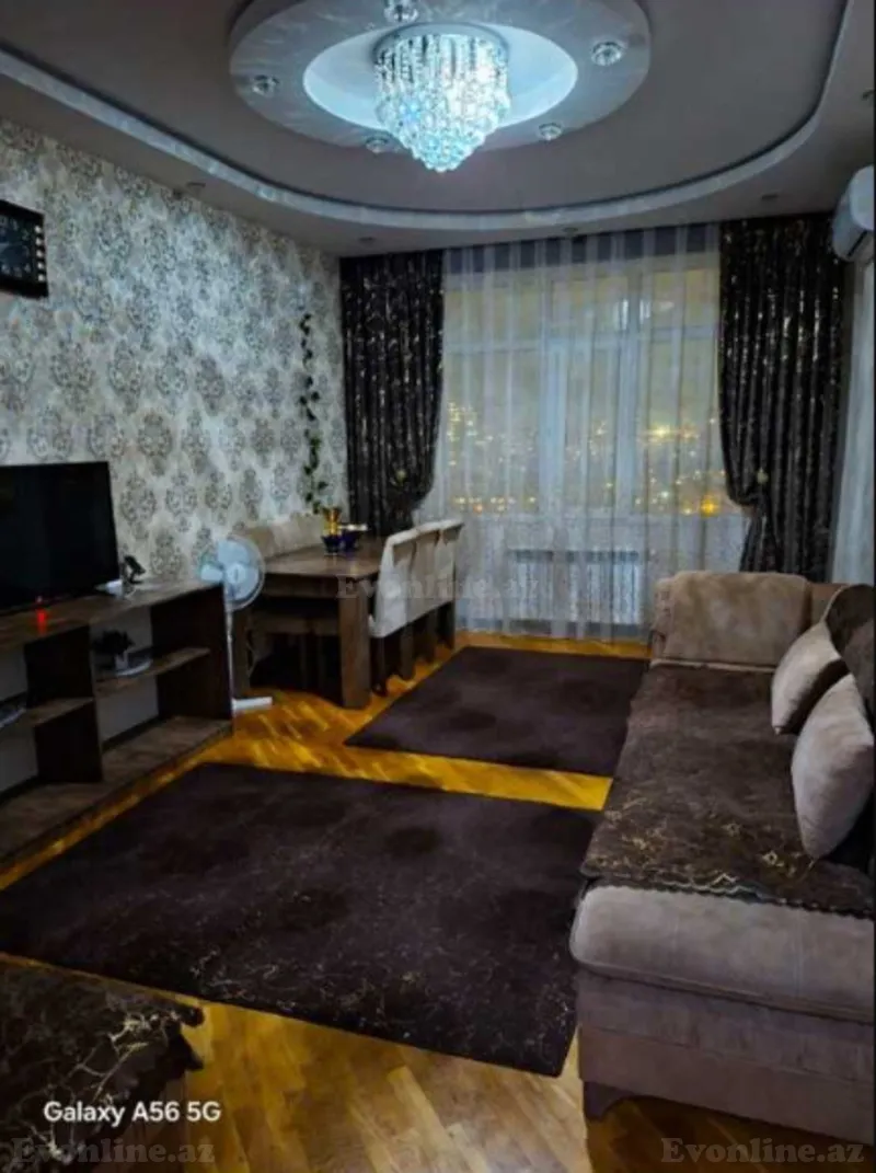 Kirayə verilir 2 otaqlı Mənzil Yeni tikili 65 m² Neftçilər m. - şəkil 2