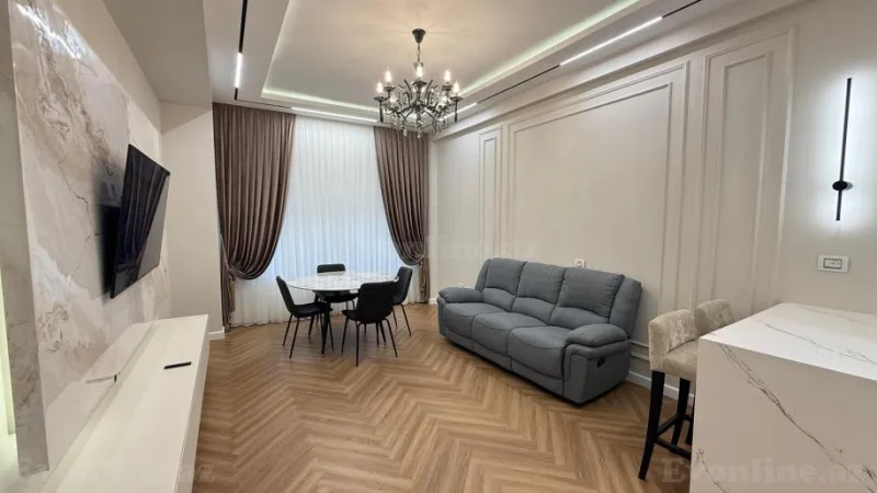 Kirayə verilir 3 otaqlı Mənzil Yeni tikili 100 m² Xətai r. - şəkil 2
