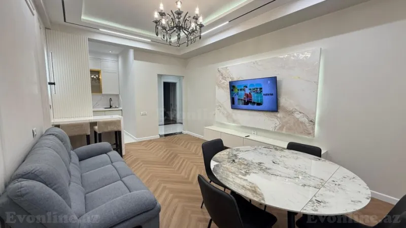 Kirayə verilir 3 otaqlı Mənzil Yeni tikili 100 m² Xətai r. - şəkil 3