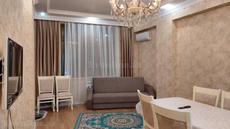 Kirayə verilir 2 otaqlı Mənzil Yeni tikili 85 m² Nəriman Nərimanov m. - şəkil 2