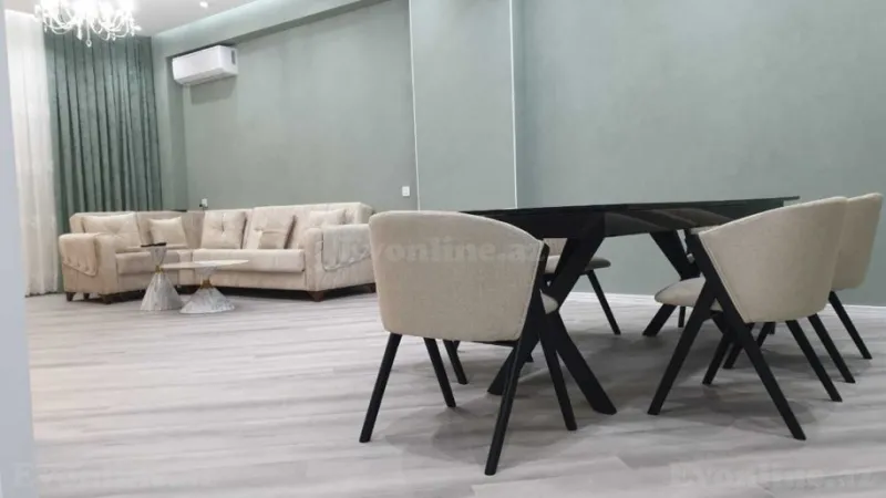 Kirayə verilir 3 otaqlı Mənzil Yeni tikili 141 m² Nərimanov r. - şəkil 2