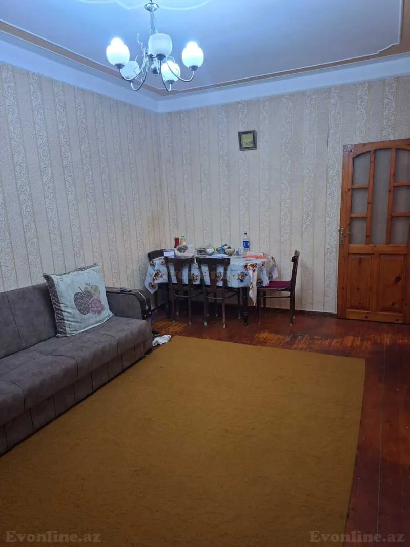 Kirayə verilir 2 otaqlı Mənzil Köhnə tikili 45 m² 4-cü mikrorayon - şəkil 2