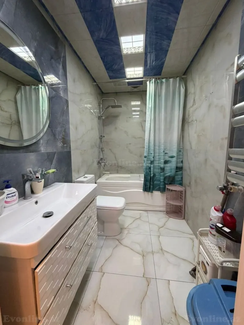 Satılır 3 otaqlı Mənzil Yeni tikili 95 m² Həzi Aslanov m. - şəkil 3