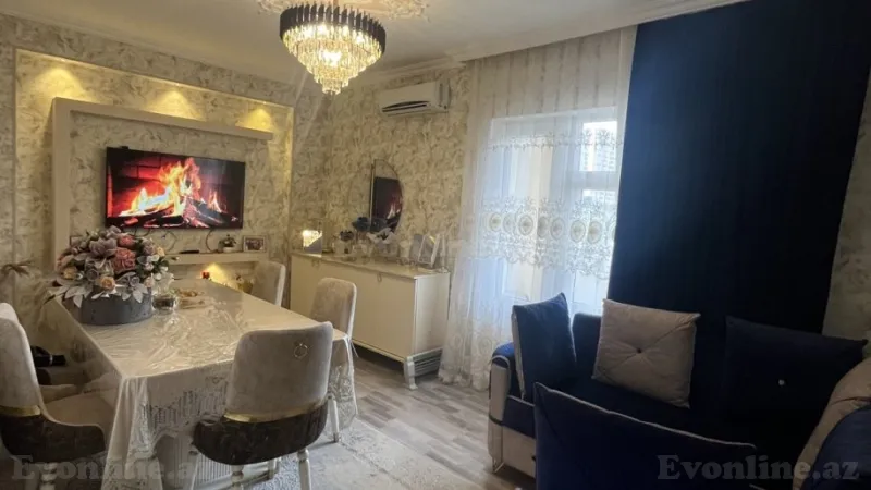 Satılır 2 otaqlı Mənzil Köhnə tikili 65 m² Əhmədli
