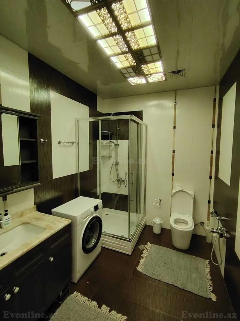 Kirayə verilir 2 otaqlı Mənzil Yeni tikili 90 m² Sahil m. - şəkil 5
