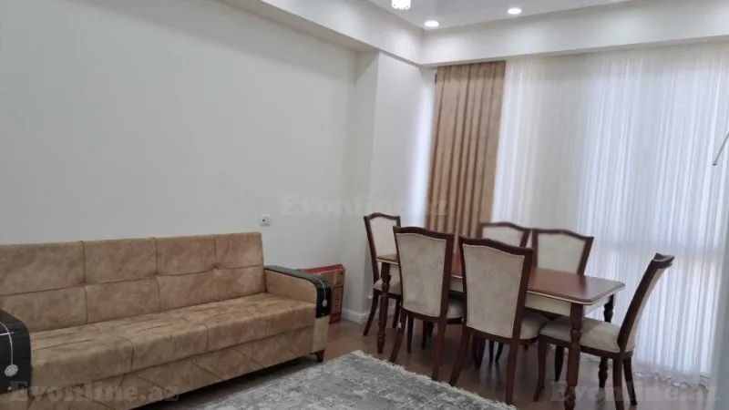 Kirayə verilir 2 otaqlı Mənzil Yeni tikili 55 m² Yasamal r.