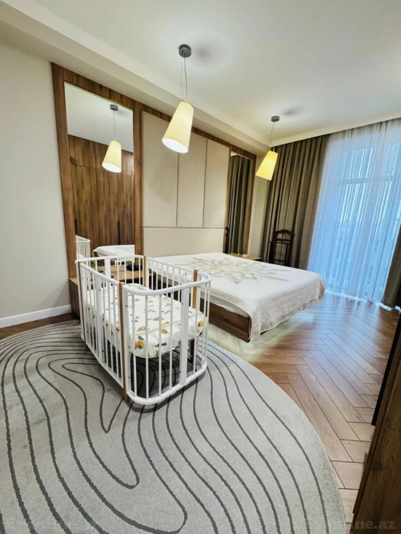 Kirayə verilir 3 otaqlı Mənzil Yeni tikili 140 m² Xətai r. - şəkil 5
