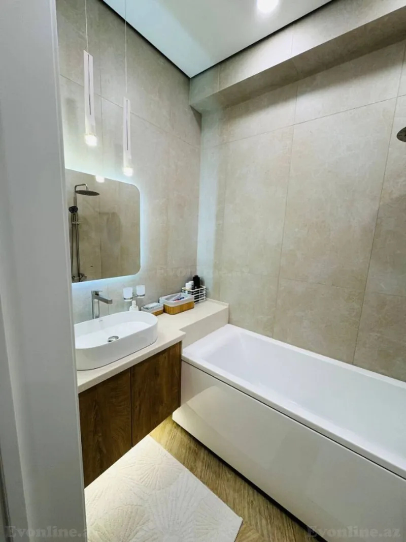 Kirayə verilir 3 otaqlı Mənzil Yeni tikili 140 m² Xətai r. - şəkil 12