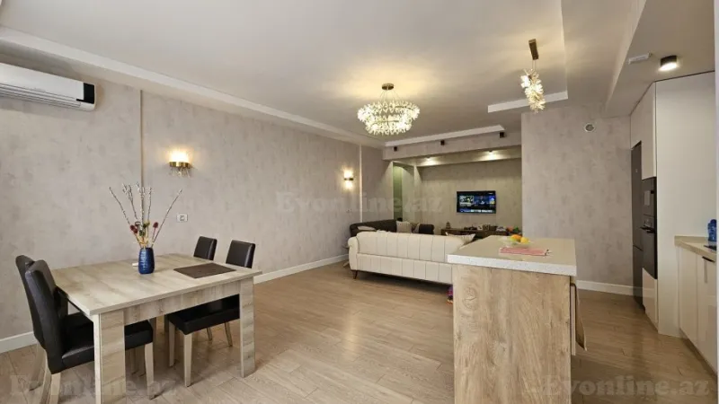 Satılır 3 otaqlı Mənzil Yeni tikili 121 m² Abşeron r. - şəkil 3