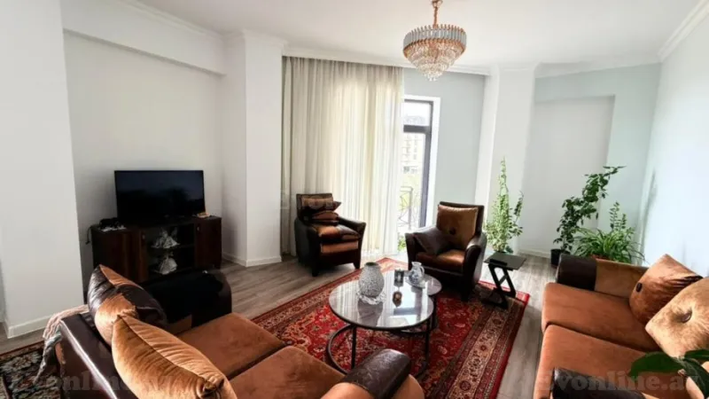 Kirayə verilir 3 otaqlı Mənzil Yeni tikili 146 m² Xətai r. - şəkil 3