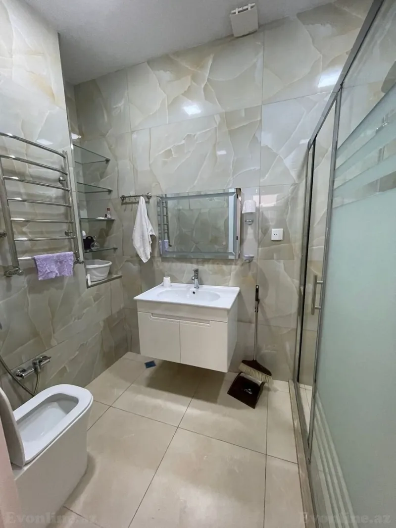 Kirayə verilir 1 otaqlı Mənzil Yeni tikili 50 m² Nizami m. - şəkil 6