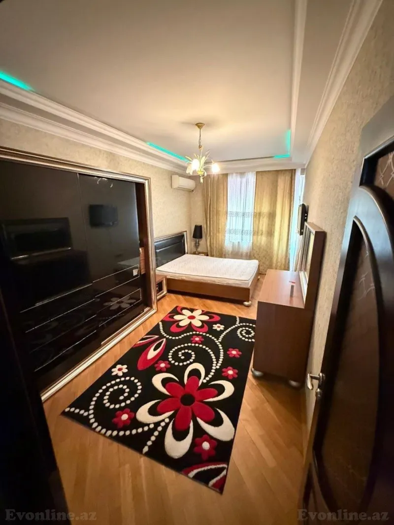 Kirayə verilir 3 otaqlı Mənzil Yeni tikili 100 m² Nəriman Nərimanov m. - şəkil 2
