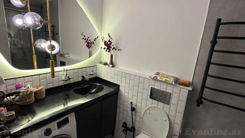 Satılır 1 otaqlı Mənzil Yeni tikili 41 m² Nərimanov r. - şəkil 8