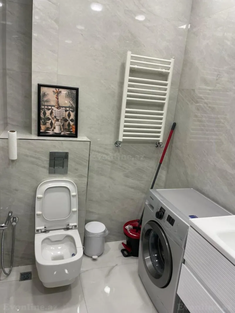 Kirayə verilir 2 otaqlı Mənzil Yeni tikili 67 m² Badamdar - şəkil 9