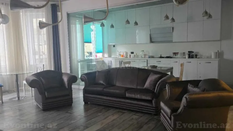 Kirayə verilir 3 otaqlı Mənzil Yeni tikili 150 m² 8 Noyabr m. - şəkil 13