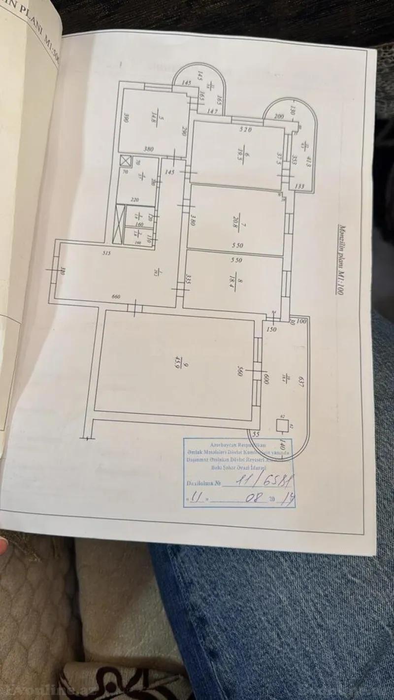Satılır 4 otaqlı Mənzil Yeni tikili 180 m² İçərişəhər m. - şəkil 20