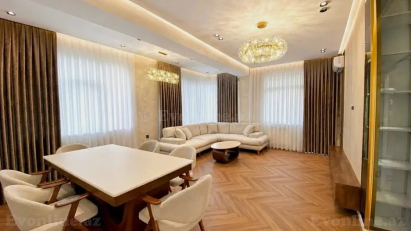 Satılır 3 otaqlı Mənzil Yeni tikili 140 m² Nərimanov r. - şəkil 3