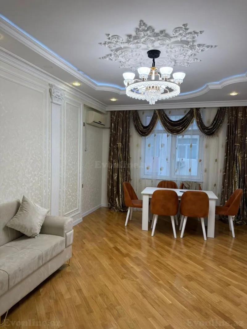 Kirayə verilir 3 otaqlı Mənzil Yeni tikili 103 m² Həzi Aslanov m. - şəkil 3