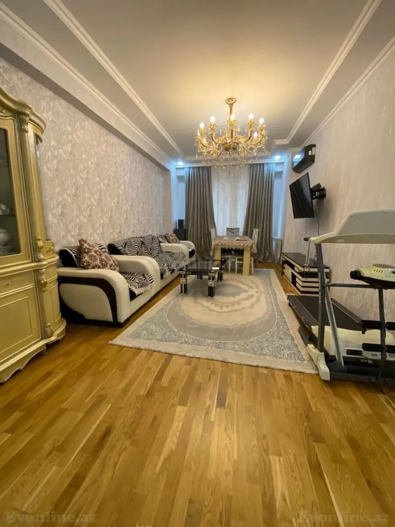 Satılır 4 otaqlı Mənzil Yeni tikili 110 m² Qara Qarayev m. - şəkil 2