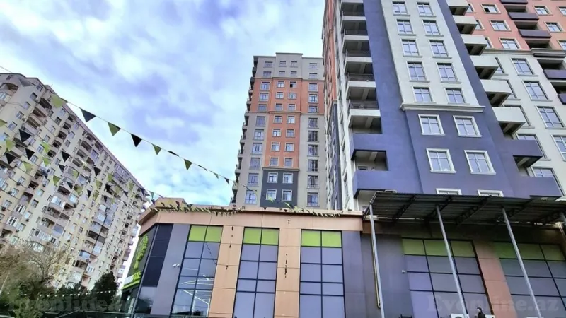Satılır 1 otaqlı Mənzil Yeni tikili 38 m² Qara Qarayev m. - şəkil 5