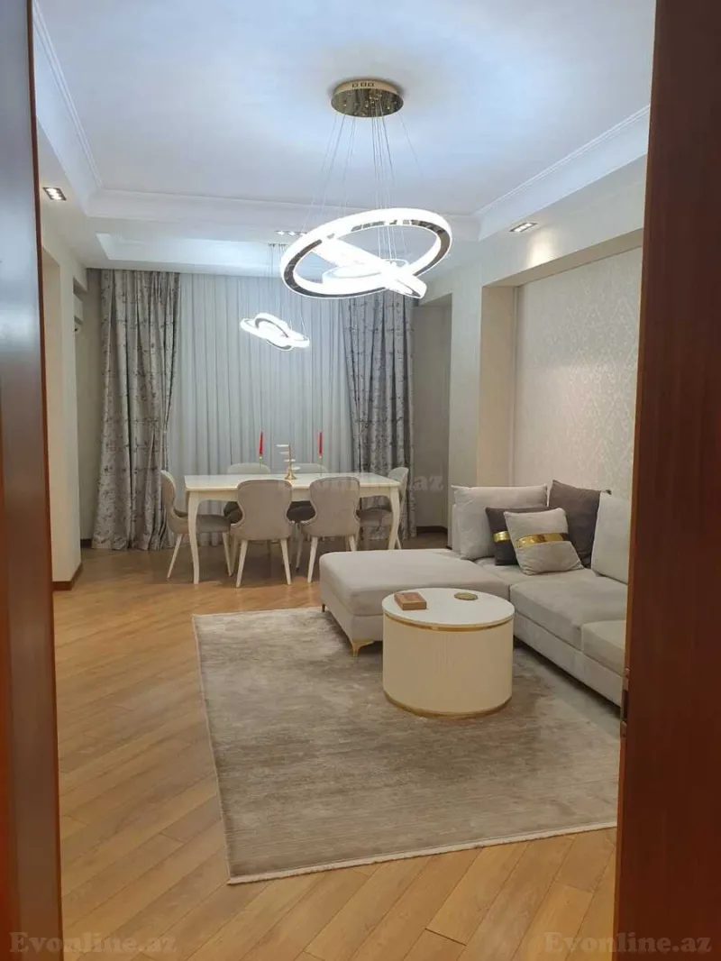 Satılır 4 otaqlı Mənzil Yeni tikili 130 m² Memar Əcəmi m. - şəkil 2