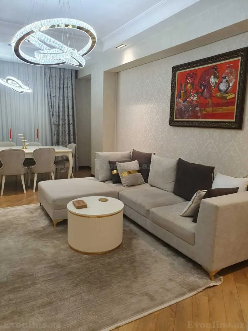 Satılır 4 otaqlı Mənzil Yeni tikili 130 m² Memar Əcəmi m. - şəkil 11