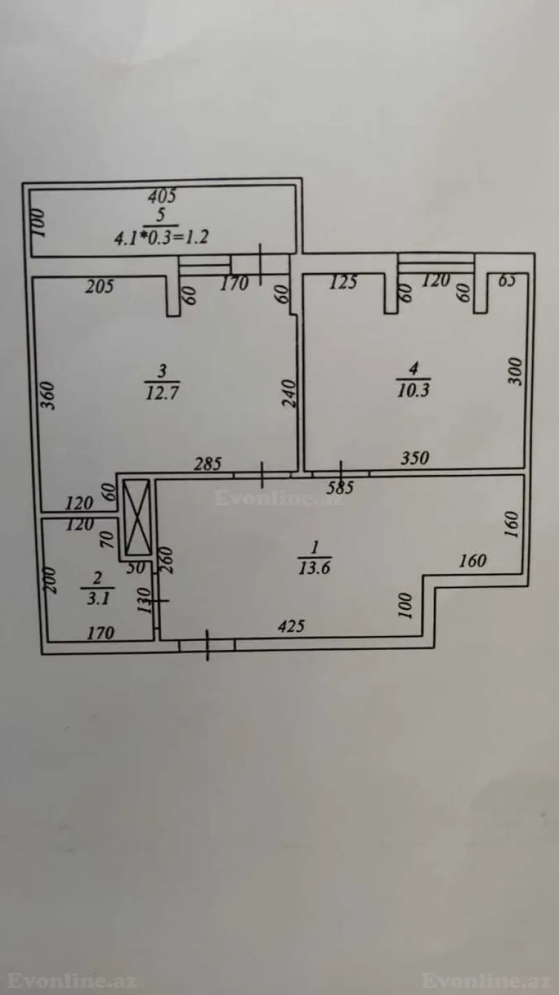 Satılır 2 otaqlı Mənzil Yeni tikili 41 m² Yasamal - şəkil 10